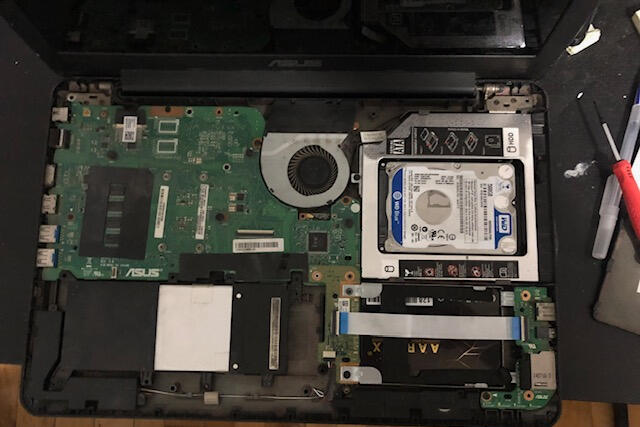 Hardware upgrade laptop