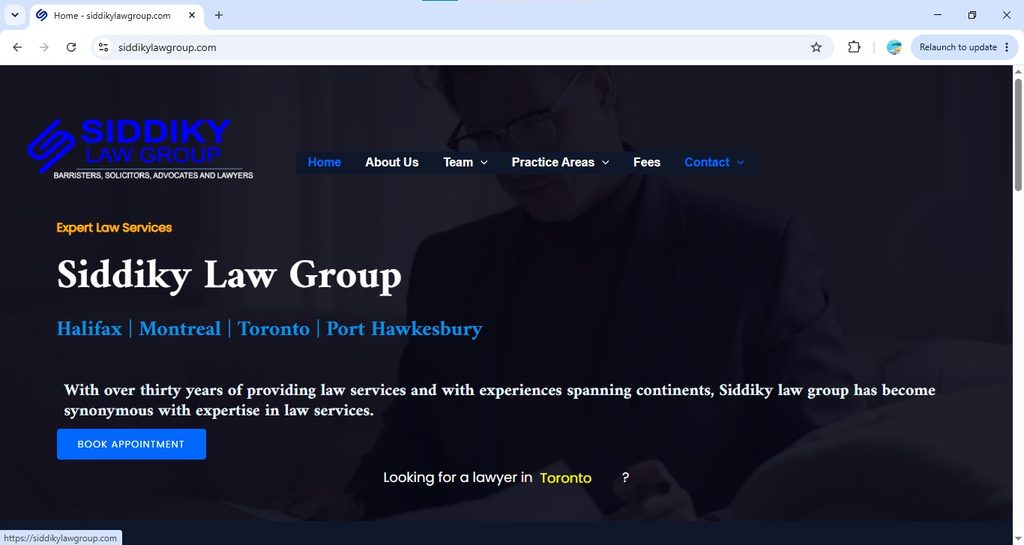 Portfolio siddikylawgroup.com
